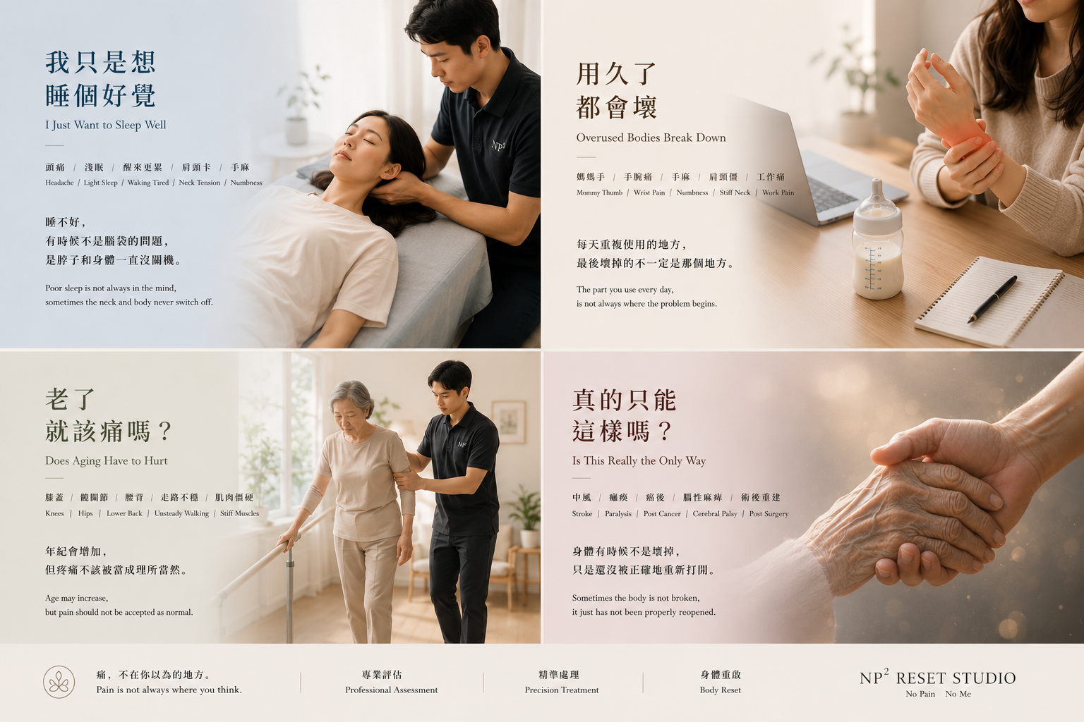 NP² RESET STUDIO 身體重啟介紹